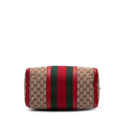 Gucci GG Canvas Web Joy Boston Bag