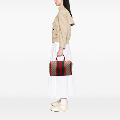 Gucci GG Canvas Web Joy Boston Bag