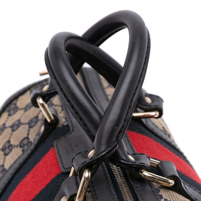 Gucci GG Canvas Web Joy Boston Bag
