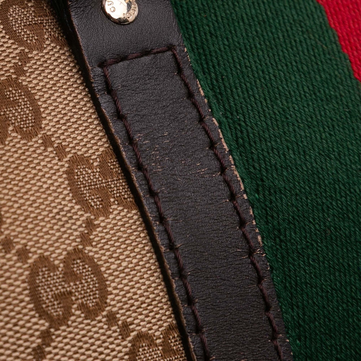 Gucci GG Canvas Web Joy Boston Bag