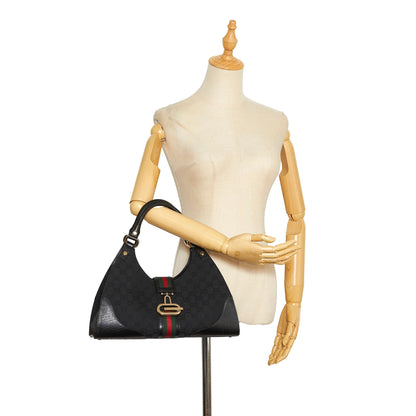 Gucci GG Canvas Web Junco Handbag (SHG-DbmsQf)