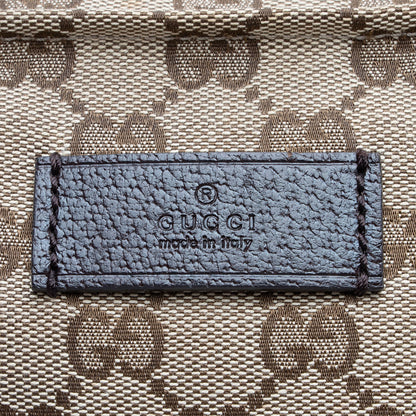 Gucci GG Canvas Web Large Tote (SHF-oTyQoP)