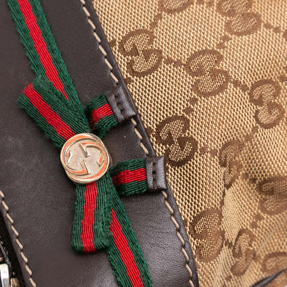 Gucci GG Canvas Web Mayfair Crossbody