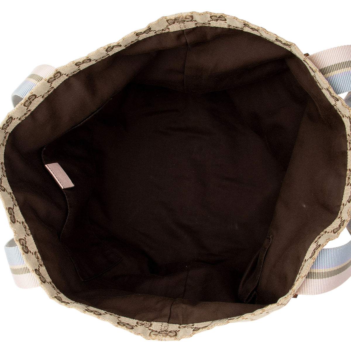 Gucci GG Canvas Web Original Tote (SHF-cmFwNe)