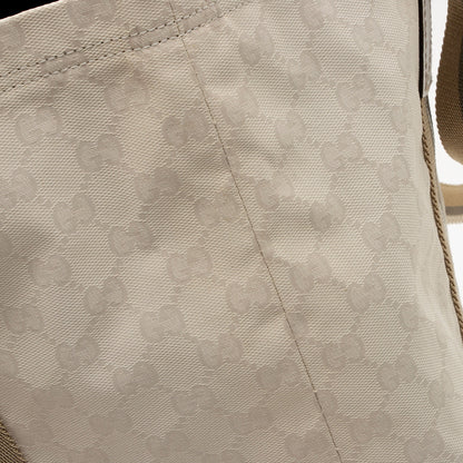 Gucci GG Canvas Web Original Tote (SHF-BIJnRj)