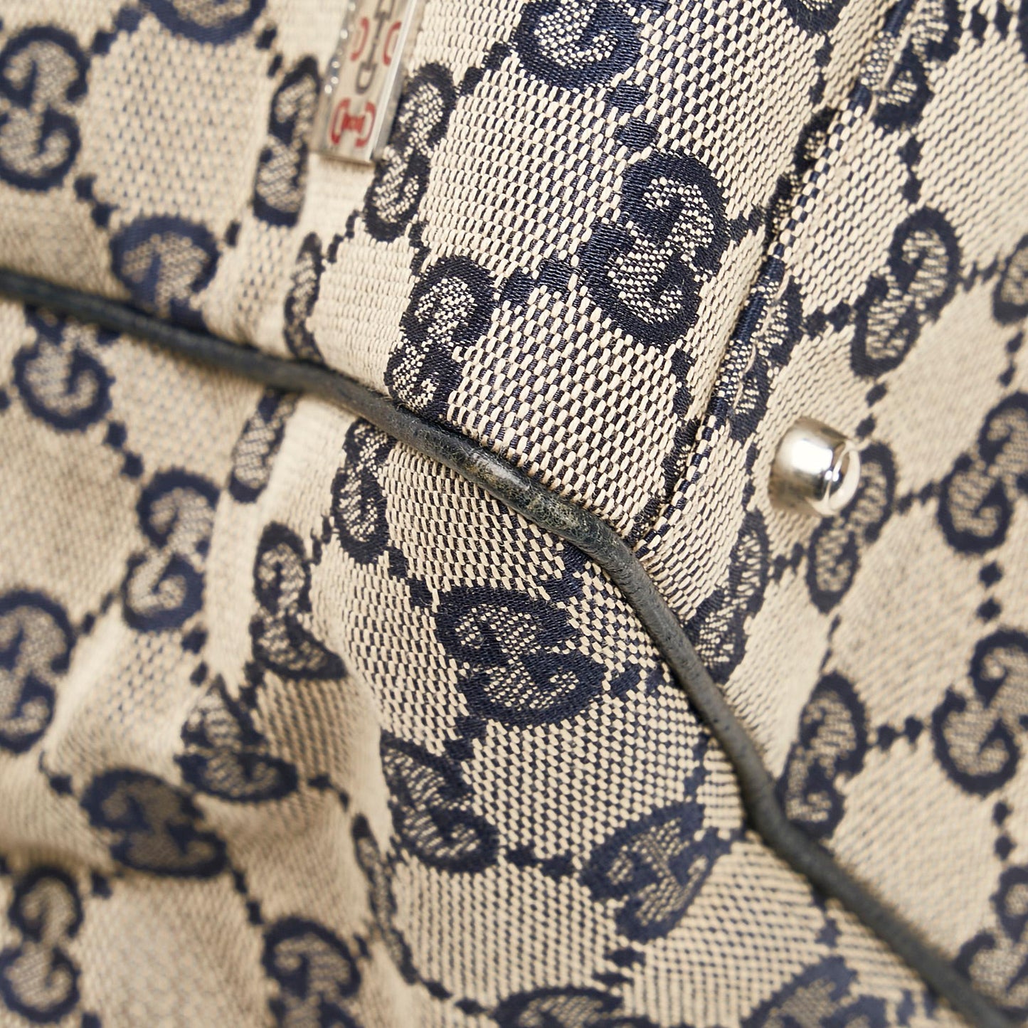 Gucci GG Canvas Web Pop Tote Bag (SHG-8Vt96e)