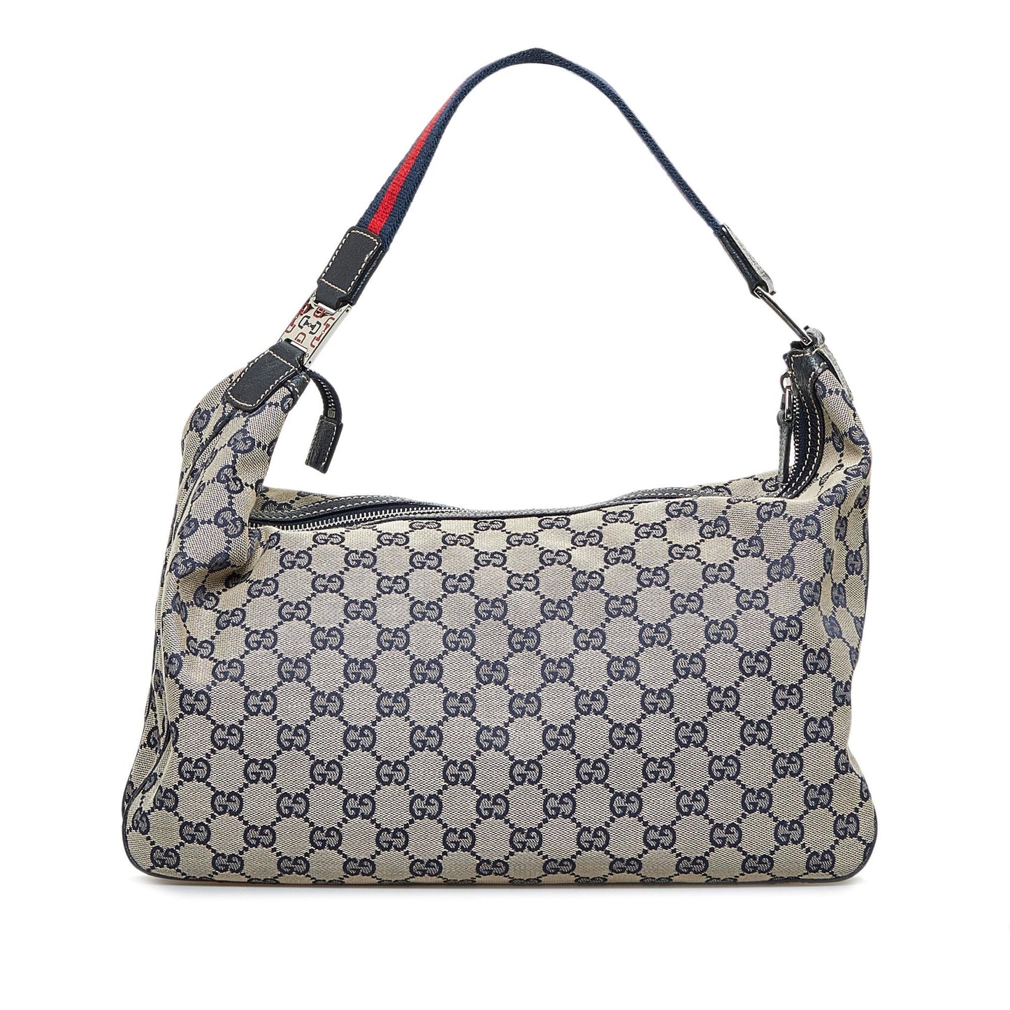 Gucci GG Canvas Web Shoulder Bag (SHG-fEPy56)