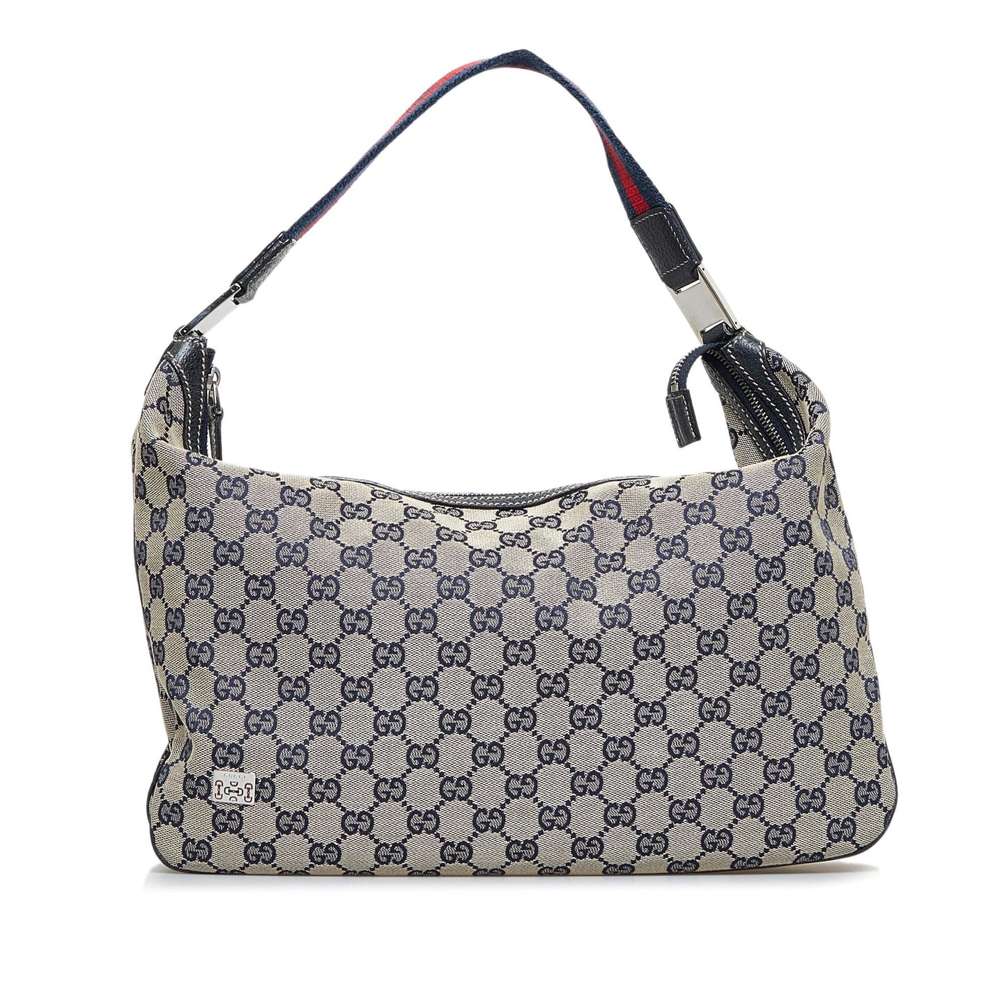 Gucci GG Canvas Web Shoulder Bag (SHG-fEPy56)