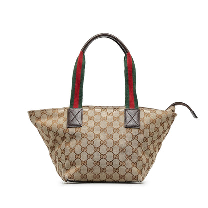 Gucci GG Canvas Web Shoulder Bag (SHG-kONkVx)