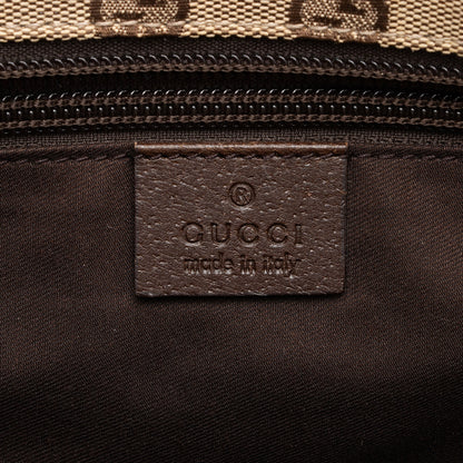 Gucci GG Canvas Web Small Tote (SHF-zJSZ0v)