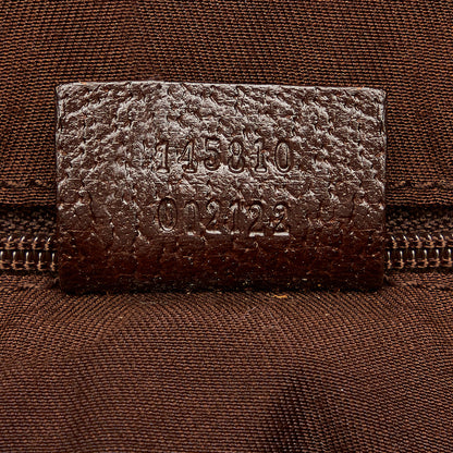 Gucci GG Canvas Web Tote (SHG-auLiHZ)