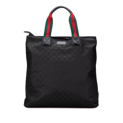 Gucci GG Canvas Web Tote