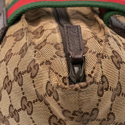 Gucci GG Canvas Web Tote