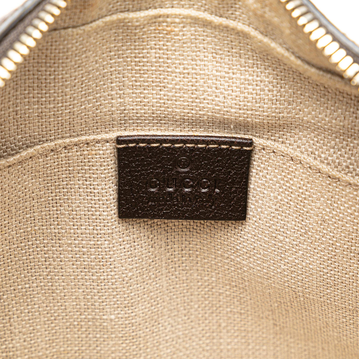 Gucci GG Canvas Webby Bee Crossbody (SHG-5e2Nmh)
