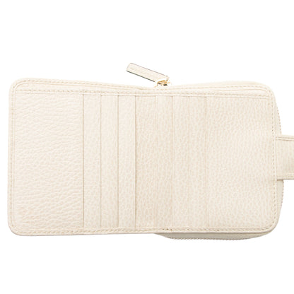 Gucci GG Canvas Zip Around Compact Wallet (SHF-p3f4tY)