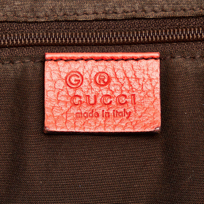 Gucci GG Charm Dome Leather Handbag (SHG-mm3N7y)