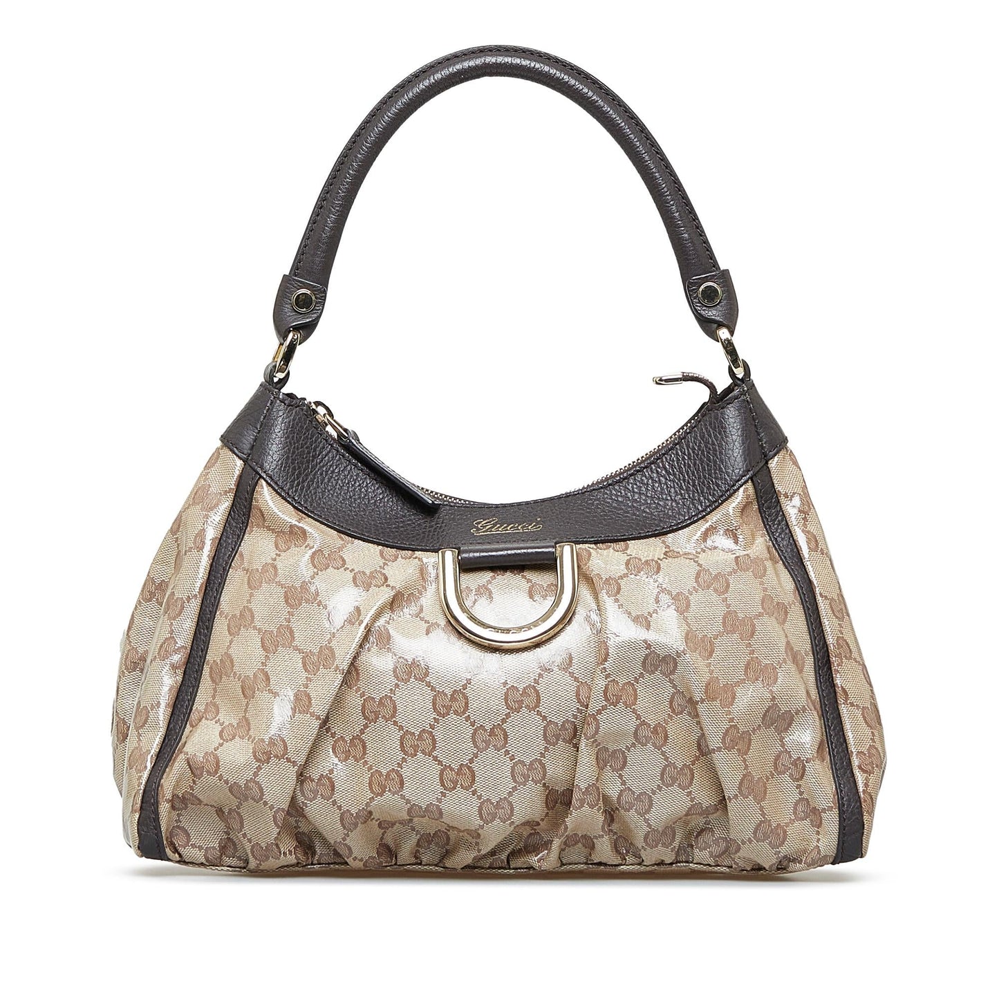 Gucci GG Crystal Abbey D-Ring Shoulder Bag (SHG-hB9IJ4)