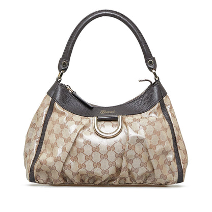 Gucci GG Crystal Abbey D-Ring Shoulder Bag (SHG-hB9IJ4)