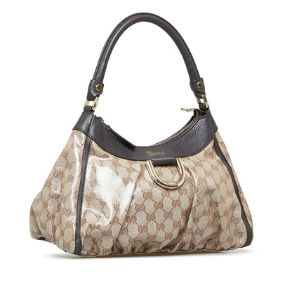 Gucci GG Crystal Abbey D-Ring Shoulder Bag (SHG-hB9IJ4)