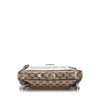 Gucci GG Crystal Abbey D-Ring Shoulder Bag (SHG-GdAetG)