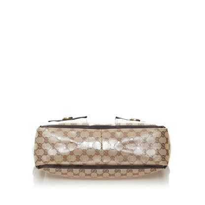 Gucci GG Crystal Abbey D Ring Tote Bag (SHG-31383)