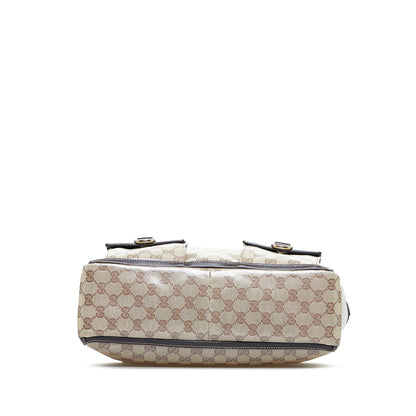 Gucci GG Crystal Abbey D-Ring Tote (SHG-0cYgsJ)