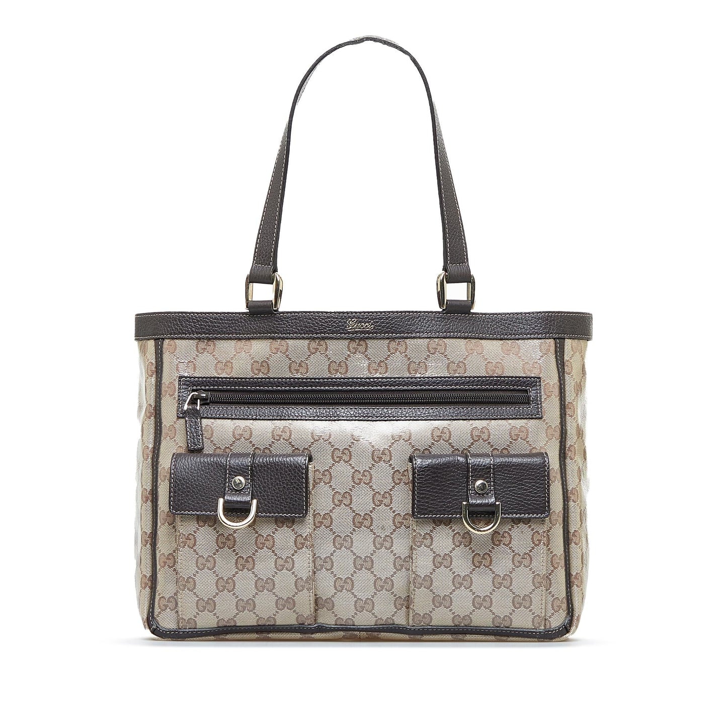 Gucci GG Crystal Abbey D-Ring Tote (SHG-0cYgsJ)