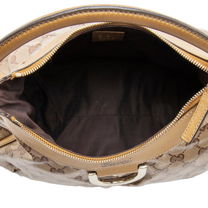 Gucci GG Crystal D Ring Small Hobo (SHF-12684)