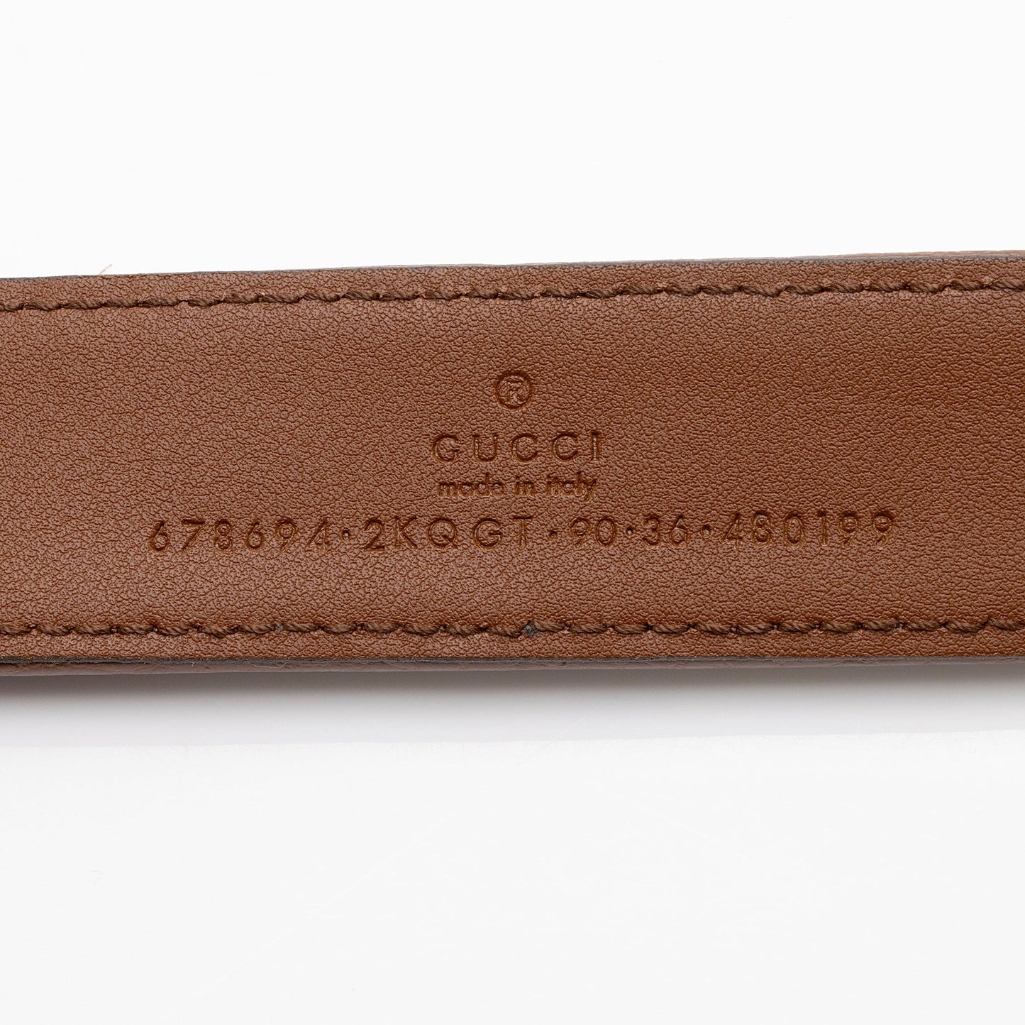Gucci GG Denim Belt - Size 36 / 92 (SHF-SmmPsH)