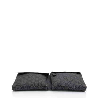 Gucci GG Denim Belt Bag (SHF-t5lFV4)