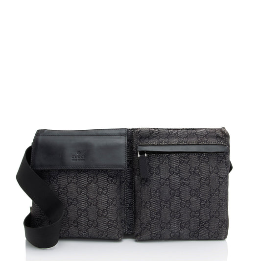 Gucci GG Denim Belt Bag (SHF-t5lFV4)