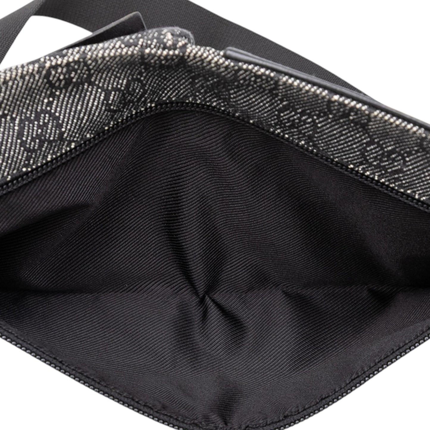 Gucci GG Denim Double Pocket Belt Bag