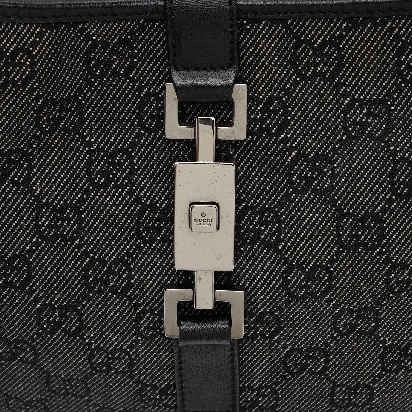 Gucci GG Denim Jackie Hobo (SHF-fYh4CG)