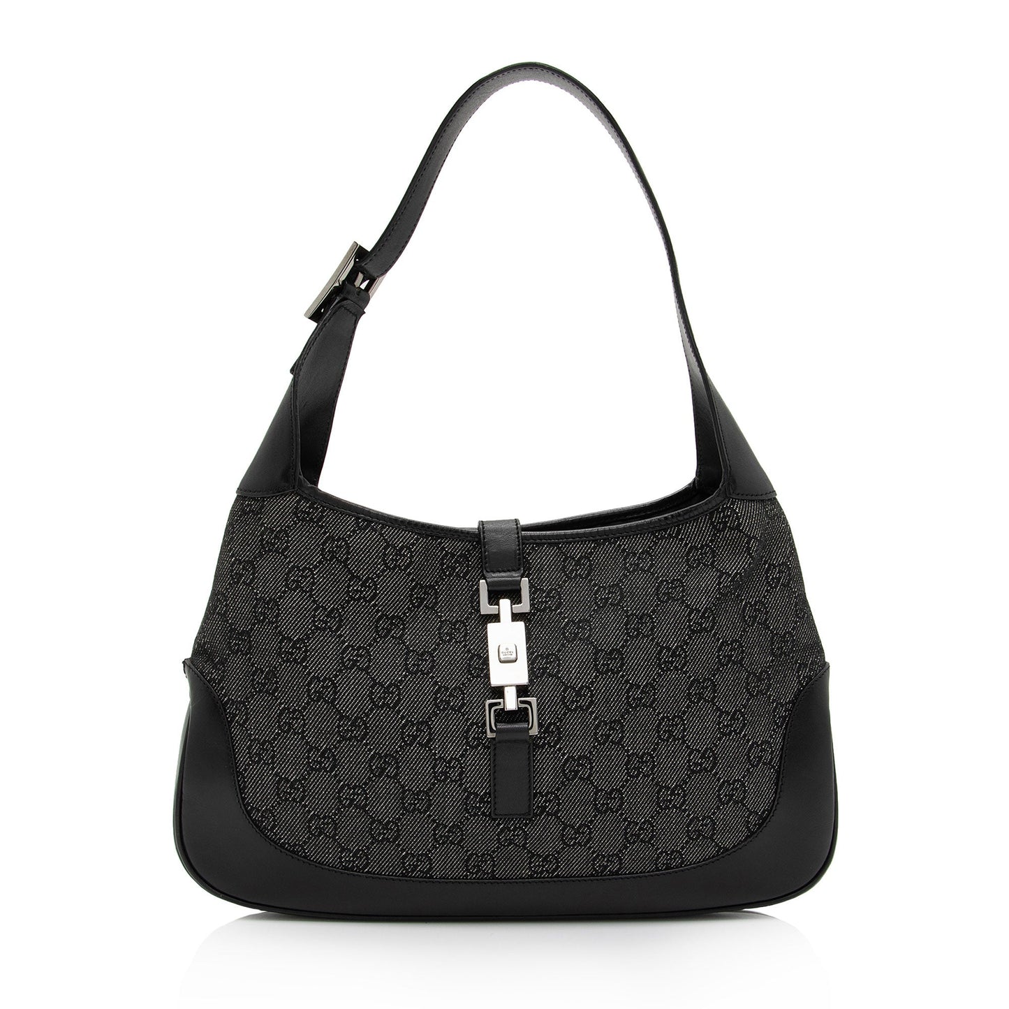 Gucci GG Denim Jackie Hobo (SHF-fYh4CG)