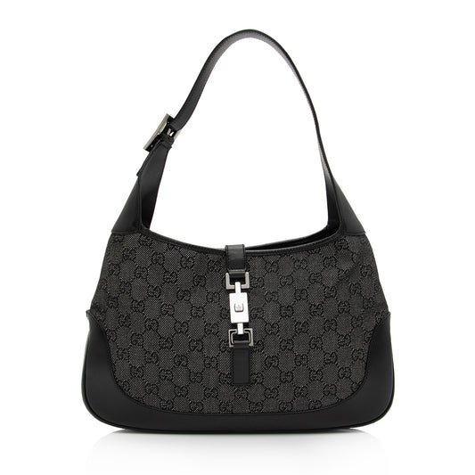 Gucci GG Denim Jackie Hobo (SHF-fYh4CG)