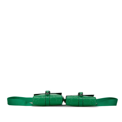 Gucci GG Embossed Perforated Double Belt Bag (SHG-a0WLGw)