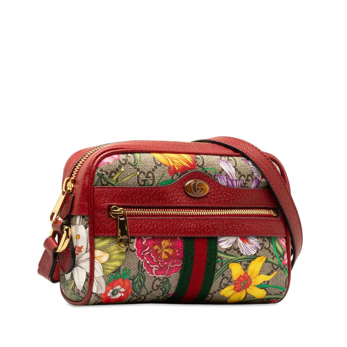 Gucci GG Flora Ophidia Crossbody (SHG-Pl8fXx)