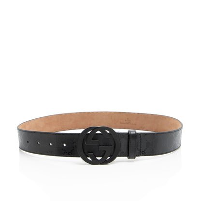 Gucci GG Imprime Interlocking G Belt - Size 32 / 80