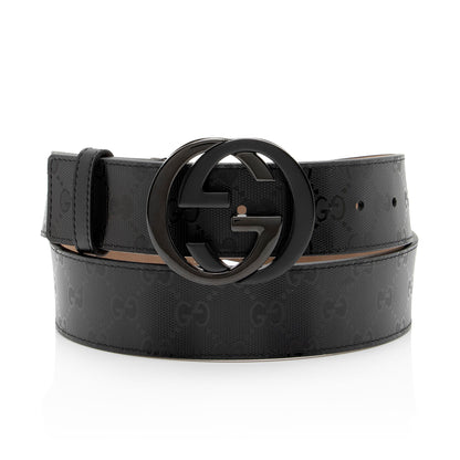 Gucci GG Imprime Interlocking G Belt - Size 38 / 95 (SHF-xmdtMX)