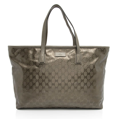 Gucci GG Imprime Large Tote (SHF-vLQjcK)