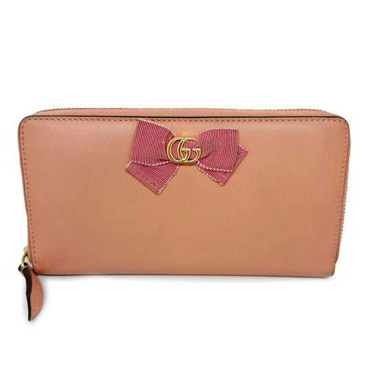 Gucci GG Marmont Bow Long Wallet (SHG-fy9SGs)