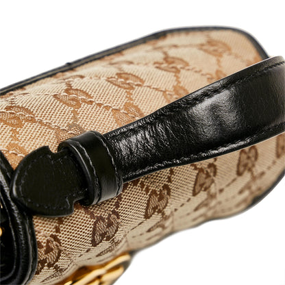 Gucci GG Marmont Canvas Satchel (SHG-vWcX1V)