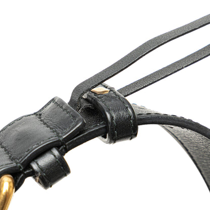 Gucci GG Marmont Leather Matelasse Belt Bag