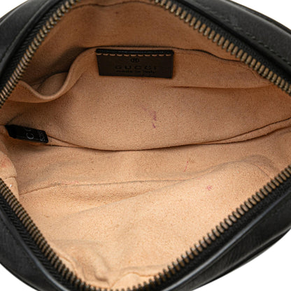 Gucci GG Marmont Leather Matelasse Belt Bag