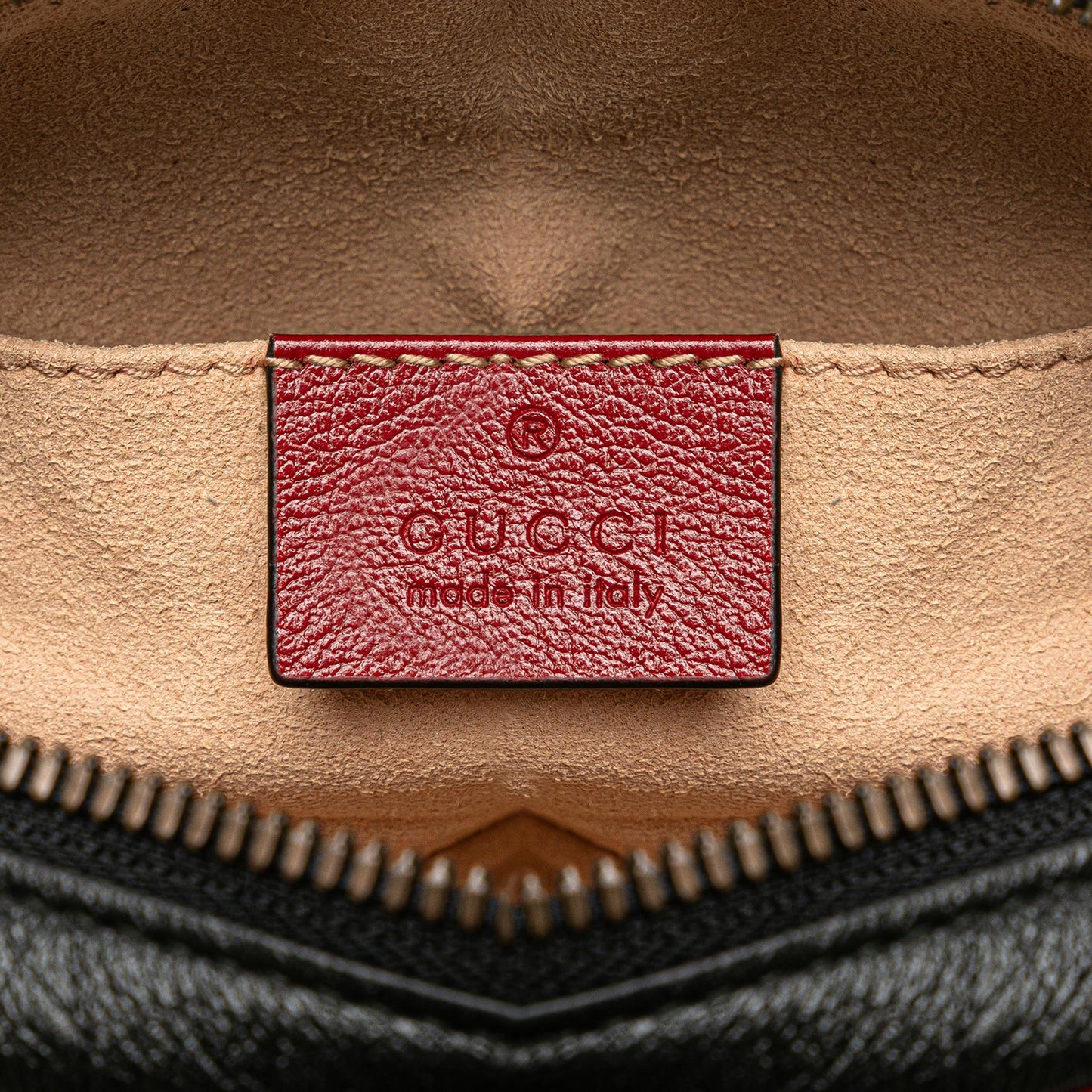 Gucci GG Marmont Leather Matelasse Torchon Belt Bag