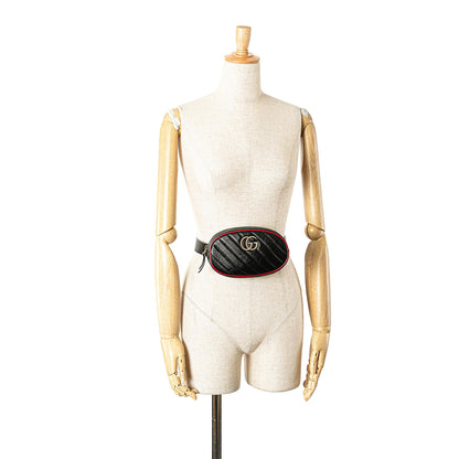 Gucci GG Marmont Leather Matelasse Torchon Belt Bag