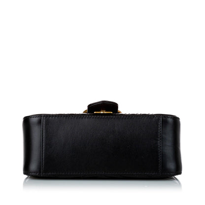 Gucci GG Marmont Leather Satchel (SHG-30460)