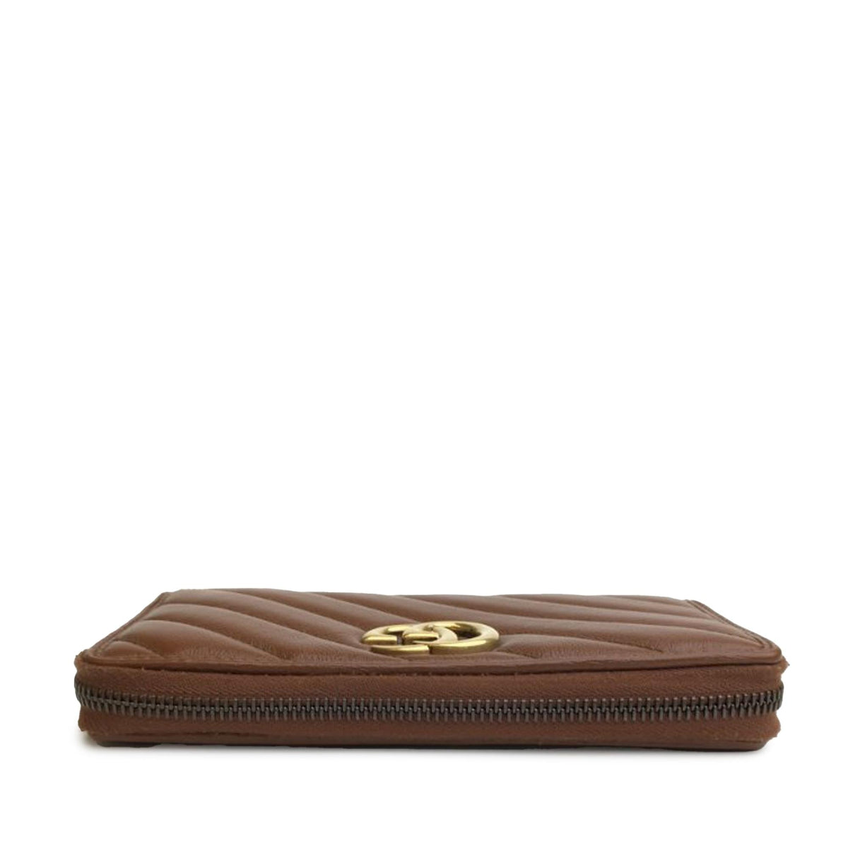 Gucci GG Marmont Leather Zip Around Wallet (SHG-f0wtVE)