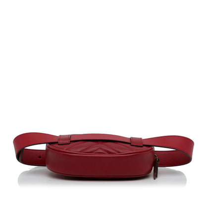 Gucci GG Marmont Matelasse Belt Bag (SHG-4nTAuV)