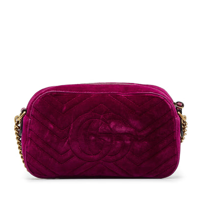 Gucci GG Marmont Matelasse Crossbody Bag (SHG-hXEDHB)